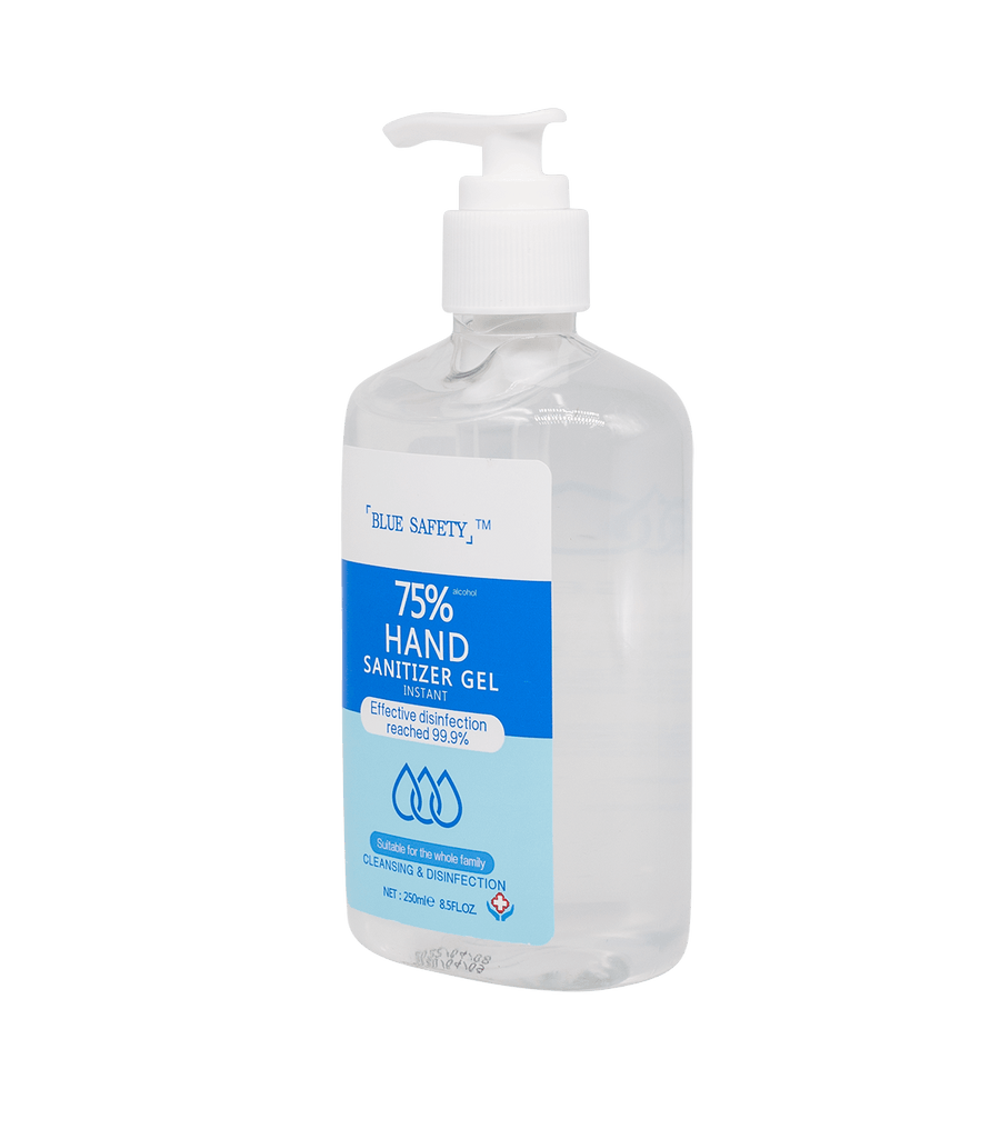 Blue Safety Hand Sanitizers