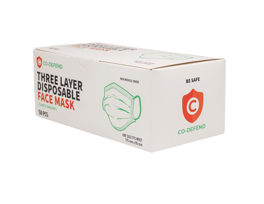 Three Layer Disposable Face Masks