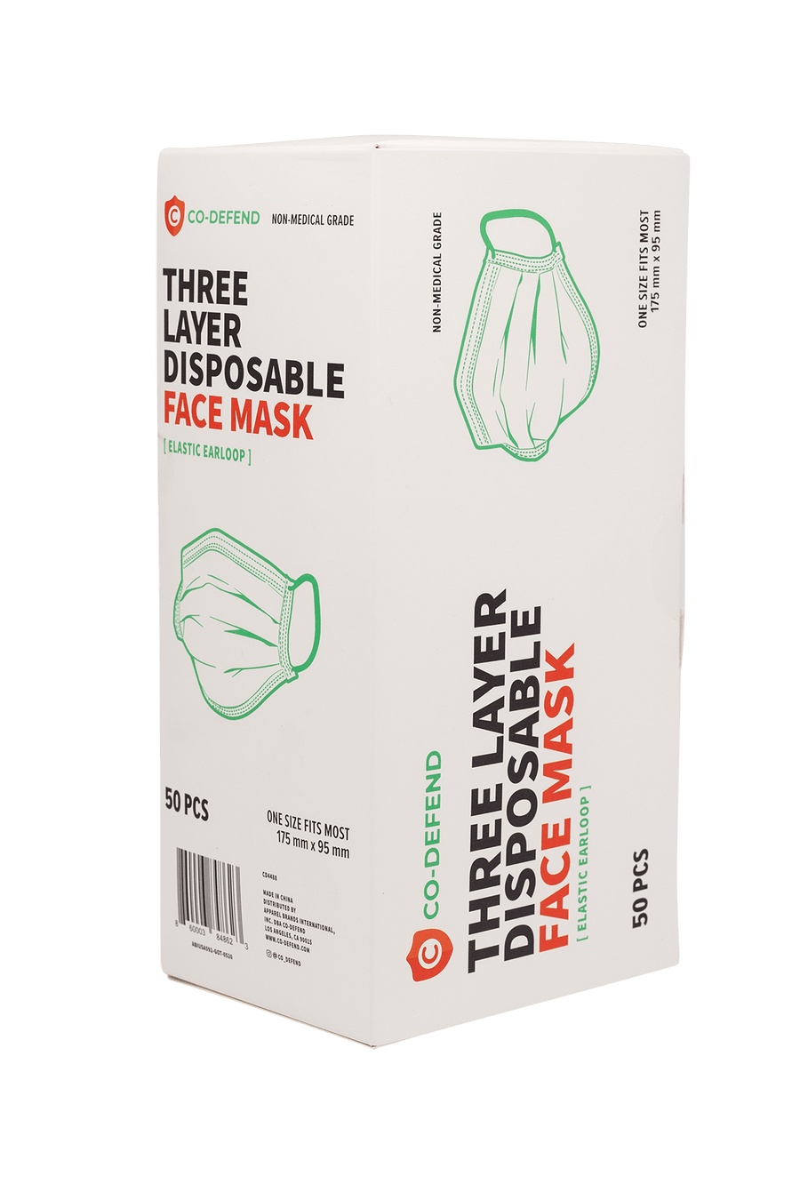 Three Layer Disposable Face Masks