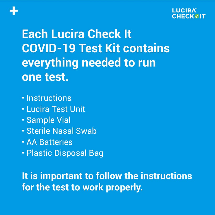 Lucira Check It COVID-19 Test Kit